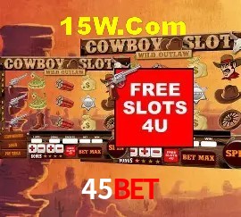 Biblioteca de slots populares na 45Bet
