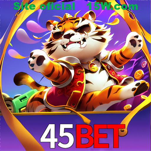 Imagem promocional da 45Bet mostrando a plataforma e suas vantagens